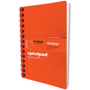 ProMate A6 Flip-on Spiral Pad 50Pgs