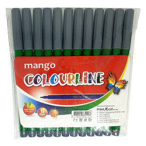 Colour Line - Green 12 Pack