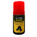 Super Shine Shoe Polish Liquid 40ml - Black