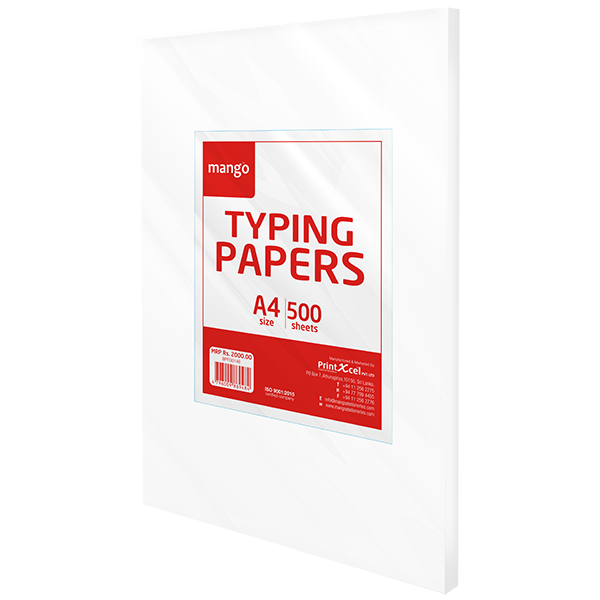 FIS Typing Paper 500 Sheets, 40 gsm, A4 Size - FSPAA440500 : Buy