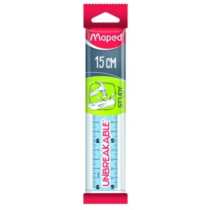 Maped  Ruler  Unbreakable 6"