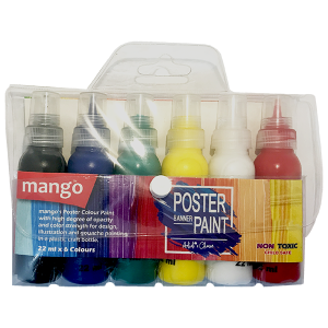 Poster Paint 6 Colours Pack