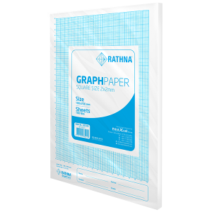 Rathna Graph Paper 2mm - 100 Sheets Pack