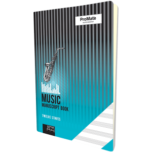 ProMate A4 Music Manuscript Book 32 Pgs