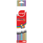 Mango Metallic Color Pencils - 6 Colors Pack