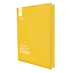 ProMate Expandable SINGLE-POCKET Folder