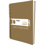 ProMate A6 Hardcover Flip-on Spiral Pad 100Pgs